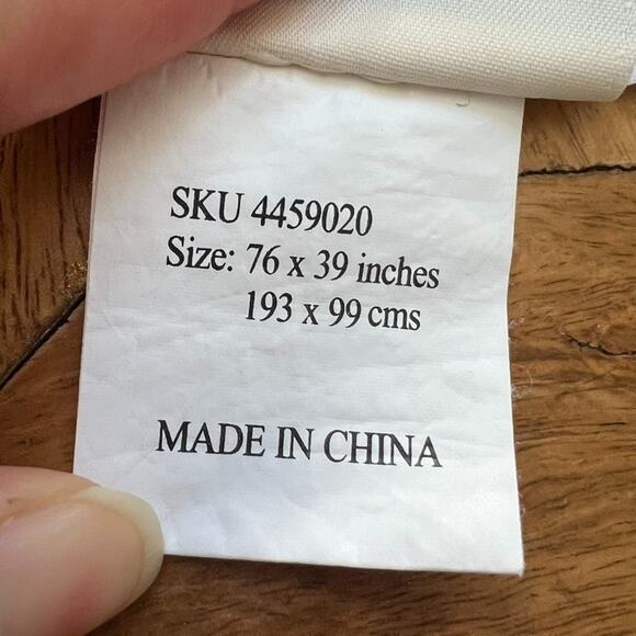 Pottery Barn Kids Bed Skirt Twin Pleated Colorful Embroidered Ruffle 100% Cotton - Picture 6 of 9